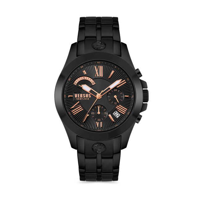 Versus By Versace Chrono Lion Black