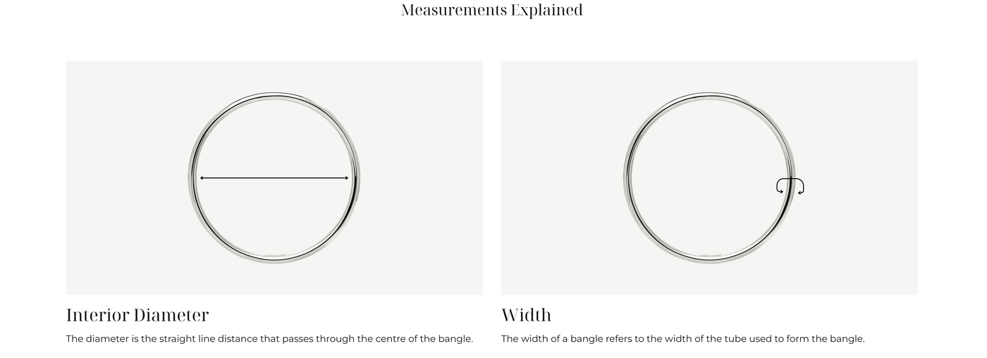 Bangle Size Guide