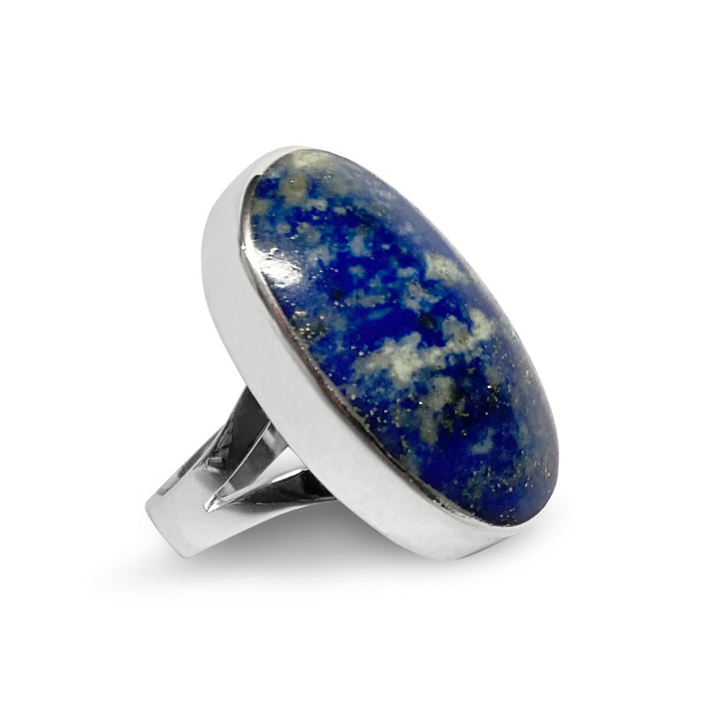 Lapis & Sterling Silver Ring