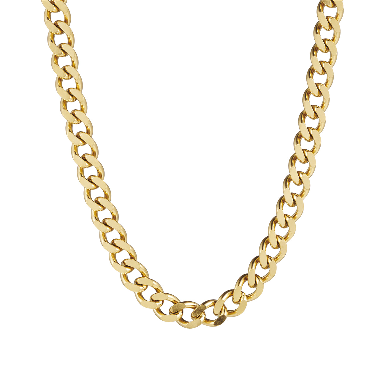 Ion plated 14k Gold Stainless Steel Neck Chain