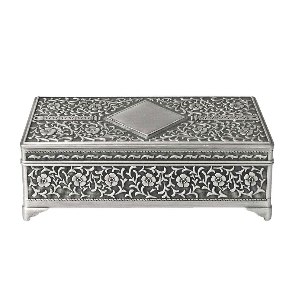 JEWEL BOX DIAMOND 5" PEWTER