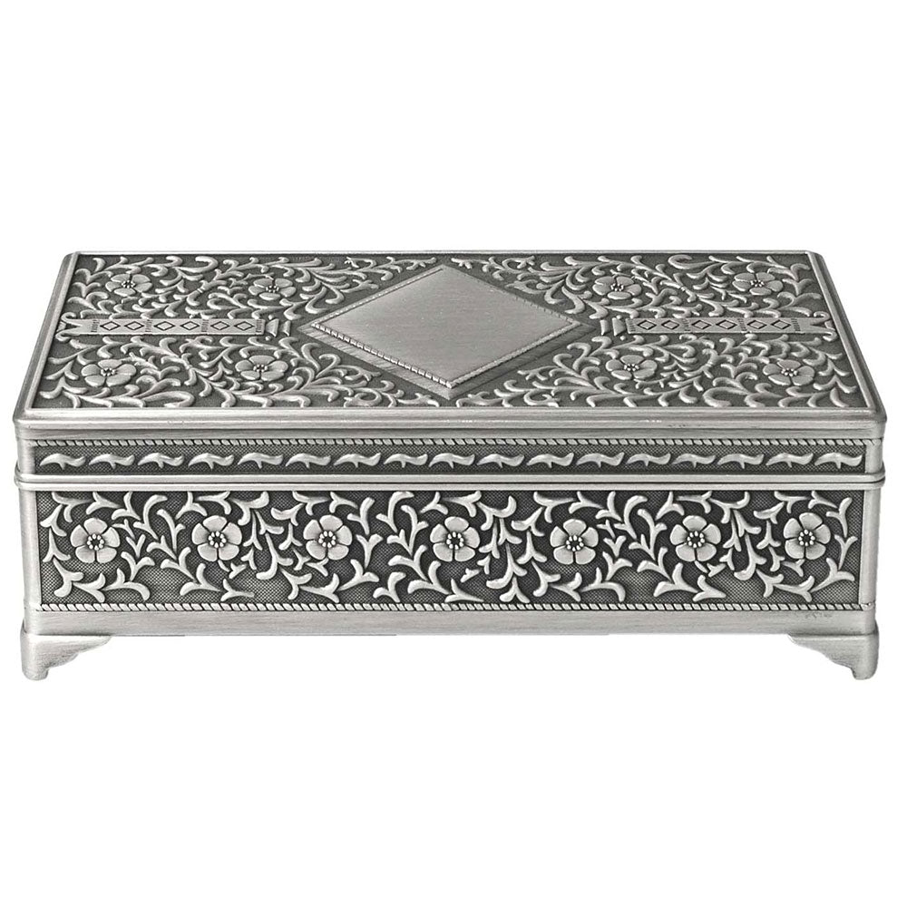 JEWEL BOX DIAMOND 7" PEWTER