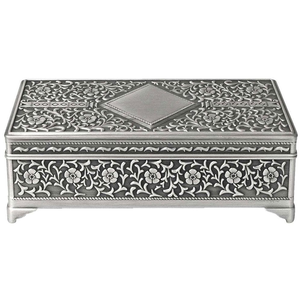 JEWEL BOX DIAMOND 9" PEWTER