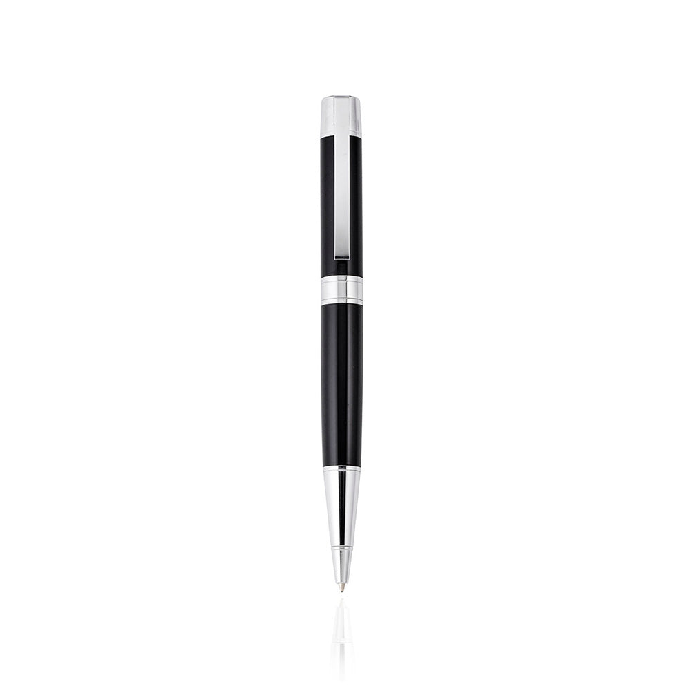 Black Lacquer/Chrome Ballpoint Pen