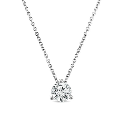 1.00ct Lab Diamond 18K White Gold Necklace – Alexander Jewellers