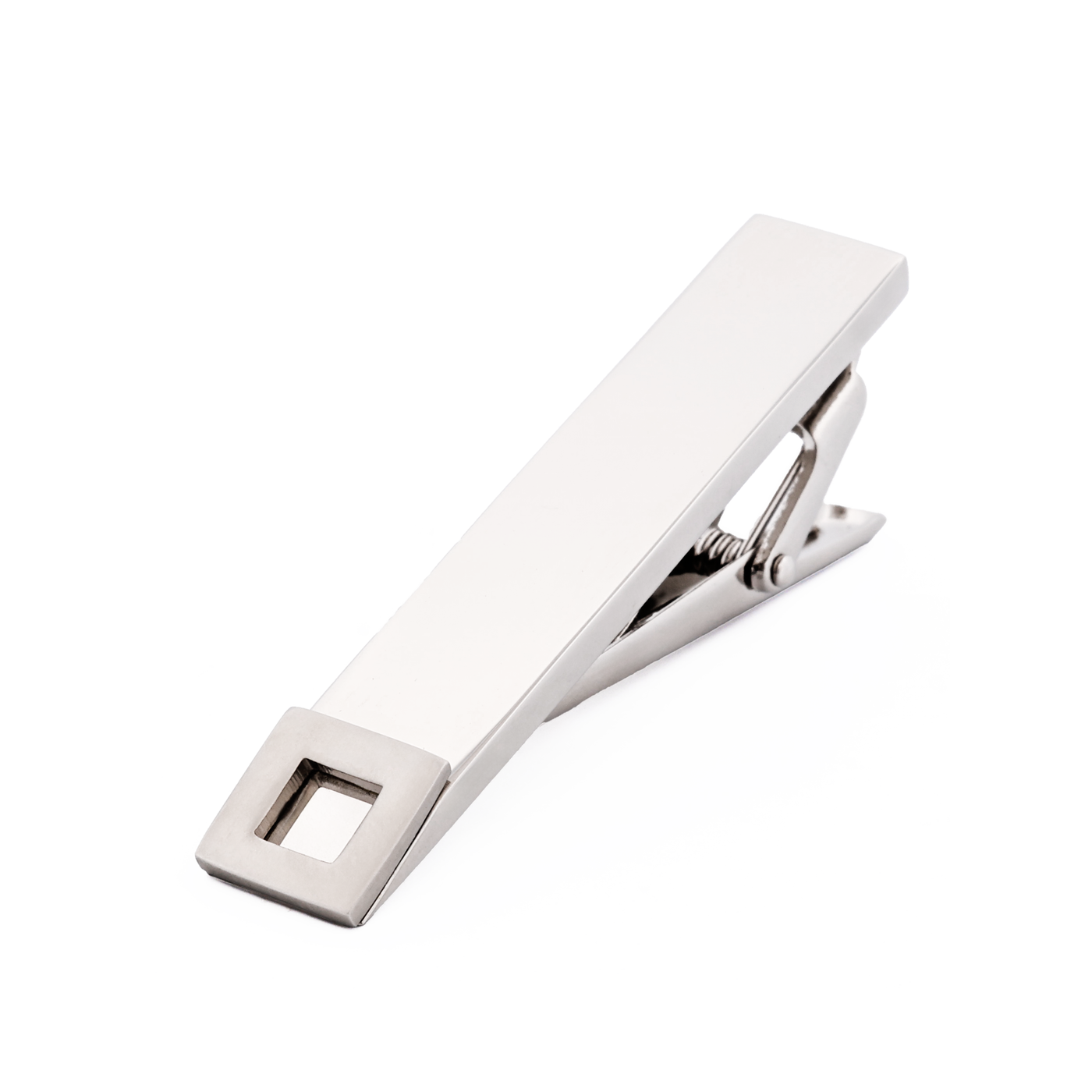 Rhodium Plated Tie Bar