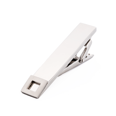 Rhodium Plated Tie Bar
