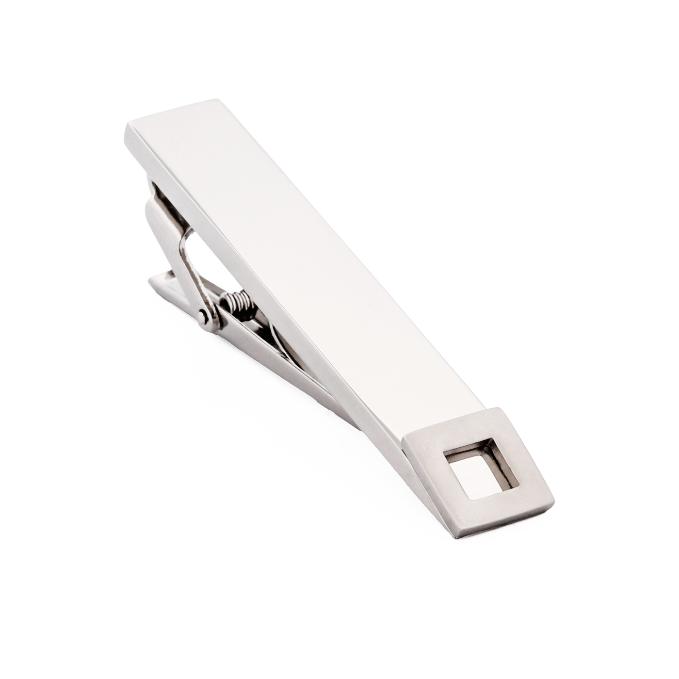Rhodium Plated Tie Bar