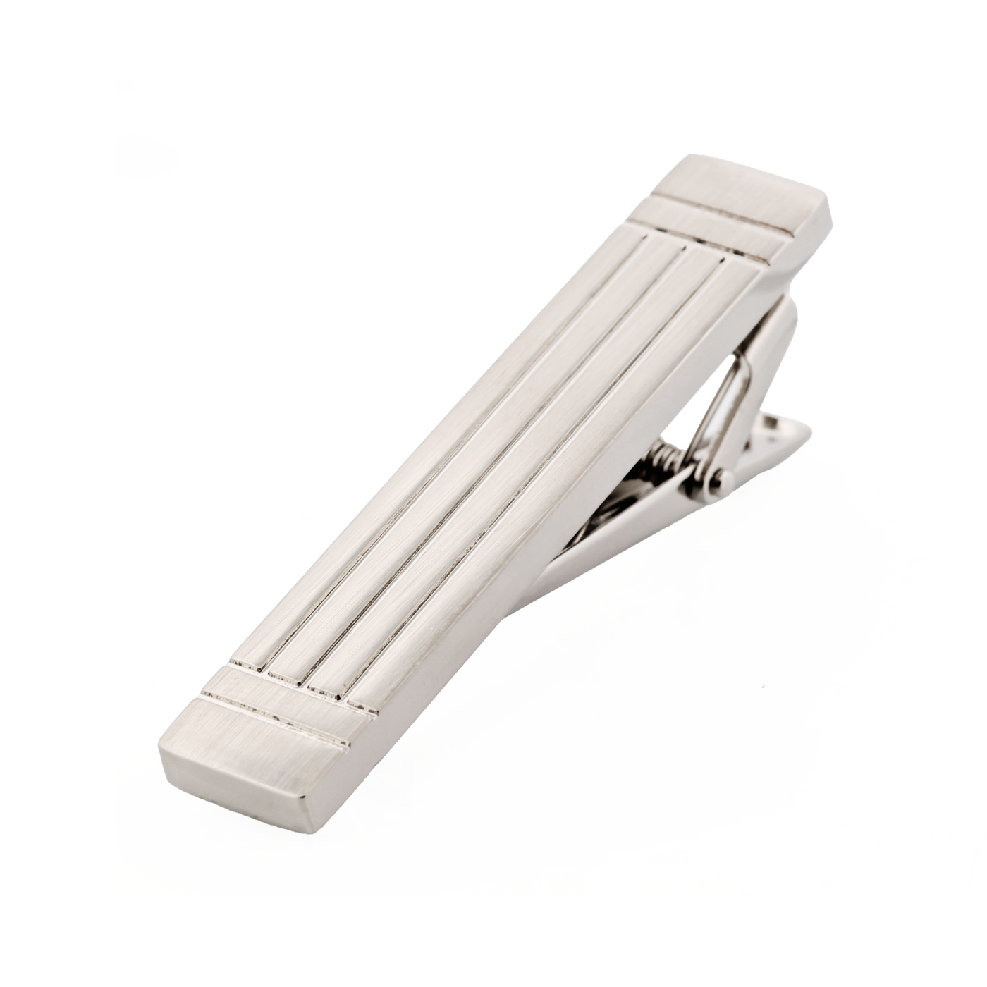 Rhodium Plated Tie Bar