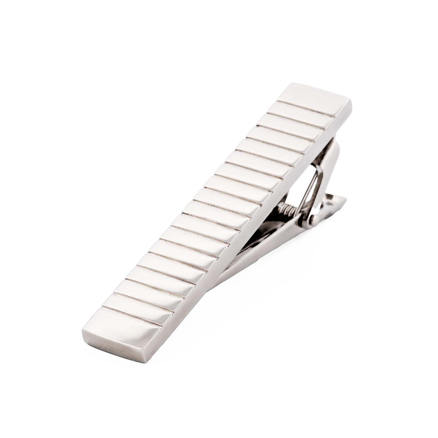 Rhodium Plated Tie Bar