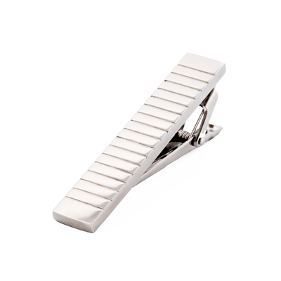 Rhodium Plated Tie Bar