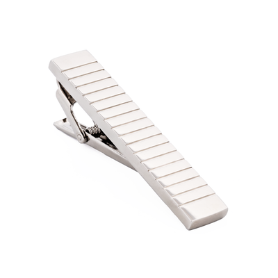 Rhodium Plated Tie Bar