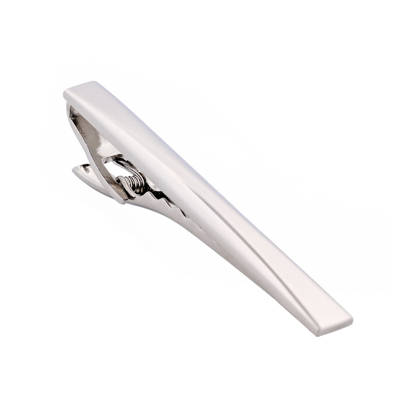 Rhodium Plated Tie Bar
