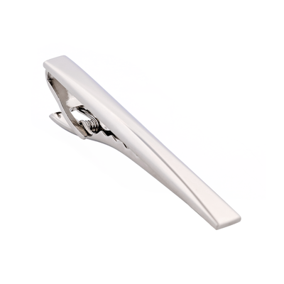 Rhodium Plated Tie Bar