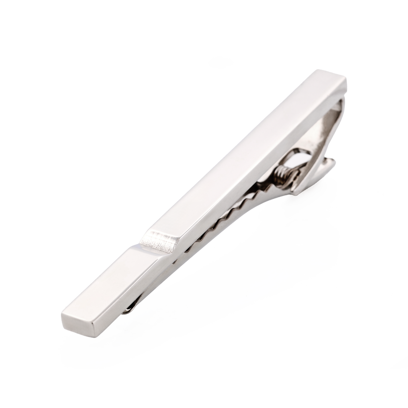 Rhodium Plated Tie Bar