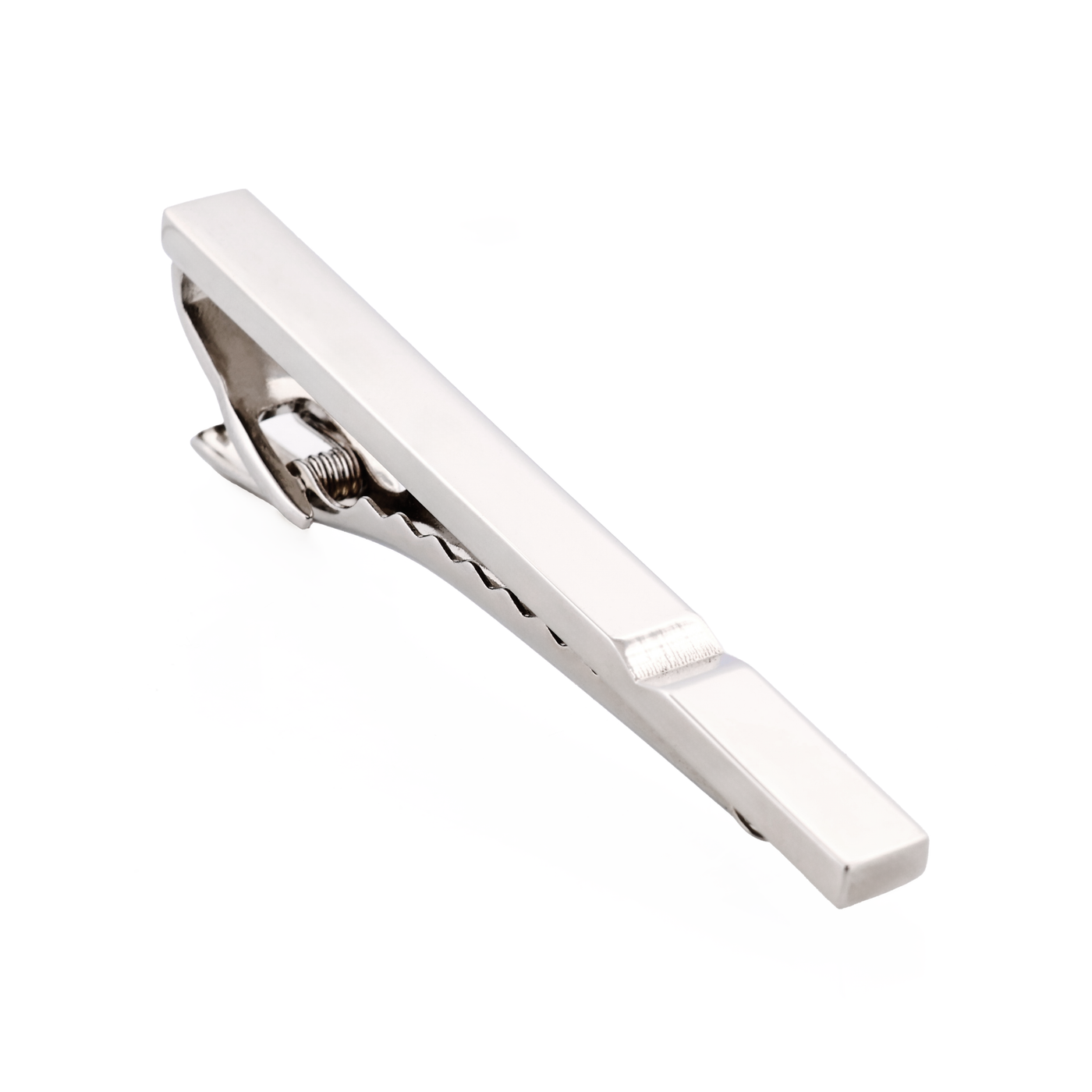 Rhodium Plated Tie Bar