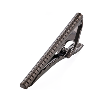 Gun Metal Tie Bar