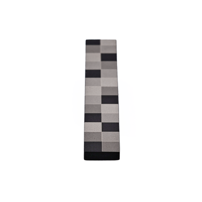 Stainless Steel Colour Gradiant Check Tie Slide