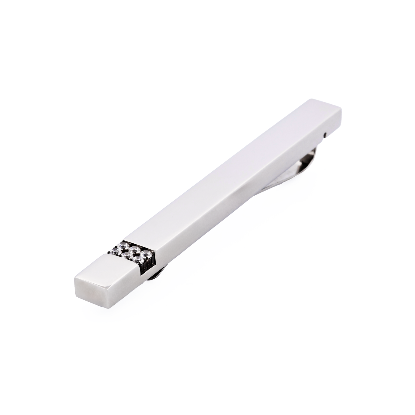 Stainless Steel/cz/Tie Clip