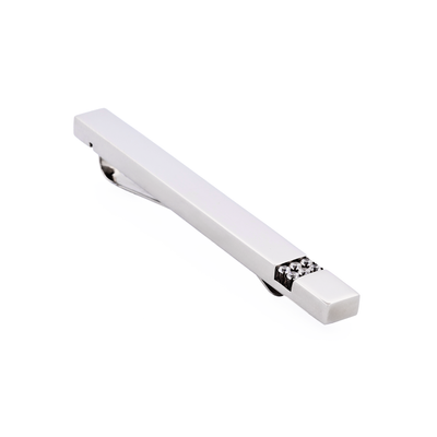 Stainless Steel/cz/Tie Clip