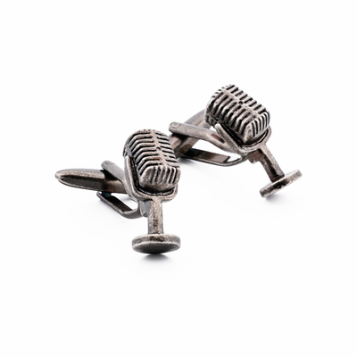 Antique Microphone Cufflinks