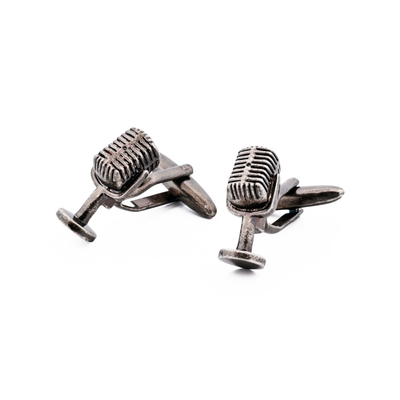 Antique Microphone Cufflinks