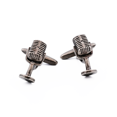 Antique Microphone Cufflinks