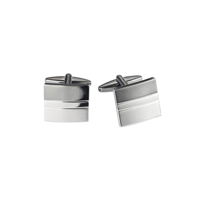 Gun Metal/Rhodium plated Cufflinks