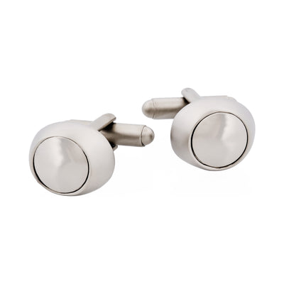 Rhodium Plated Cufflinks