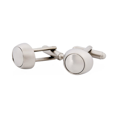 Rhodium Plated Cufflinks