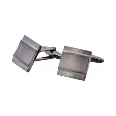 Gun Metal/Brushed Gun Metal Cufflinks