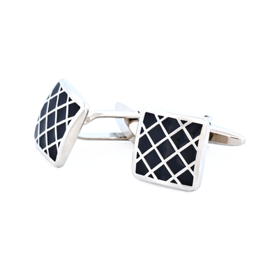 Black Enamel Cufflinks