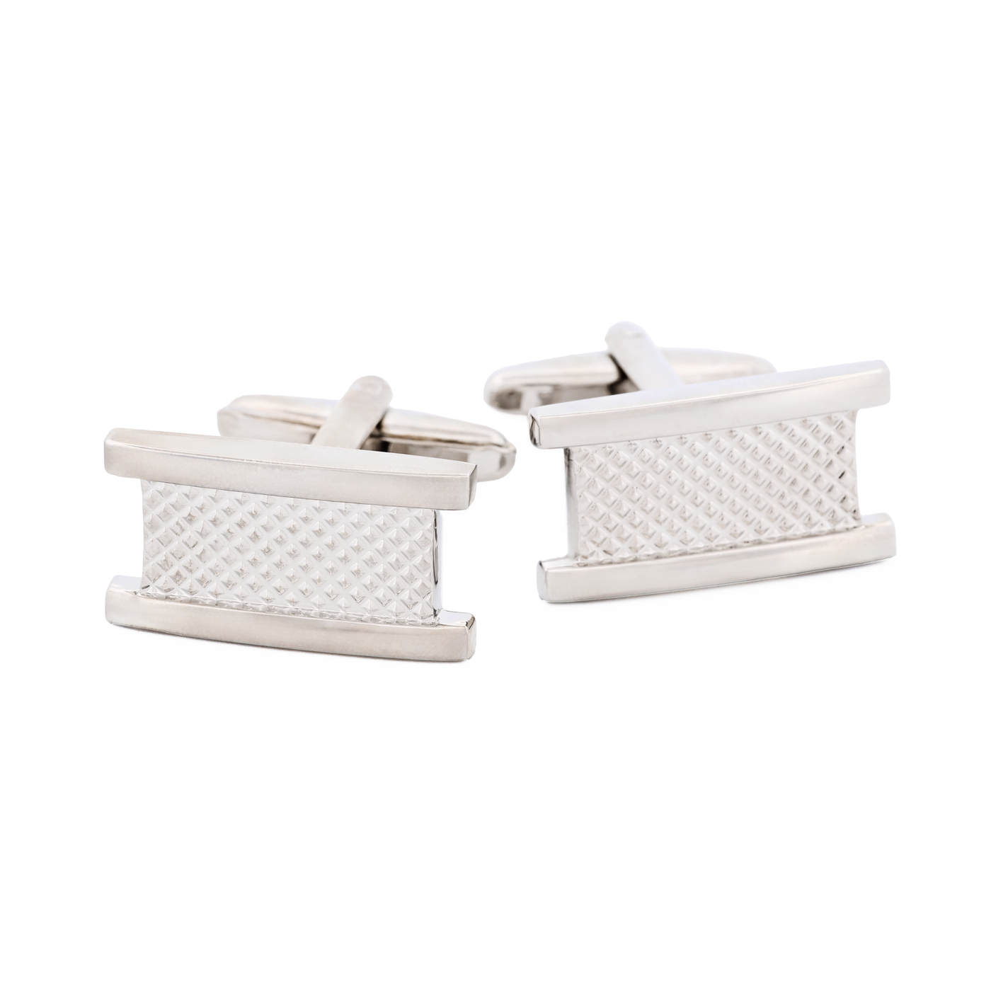 Rhodium Plated Cufflinks
