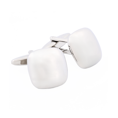 Rhodium Plated Cufflinks