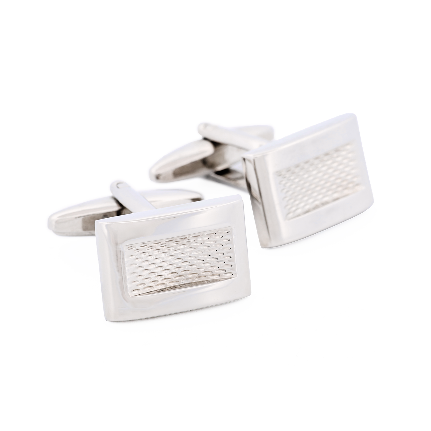 Rhodium Plated Cufflinks