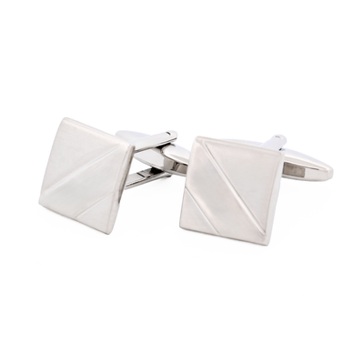 Rhodium Plated Cufflinks