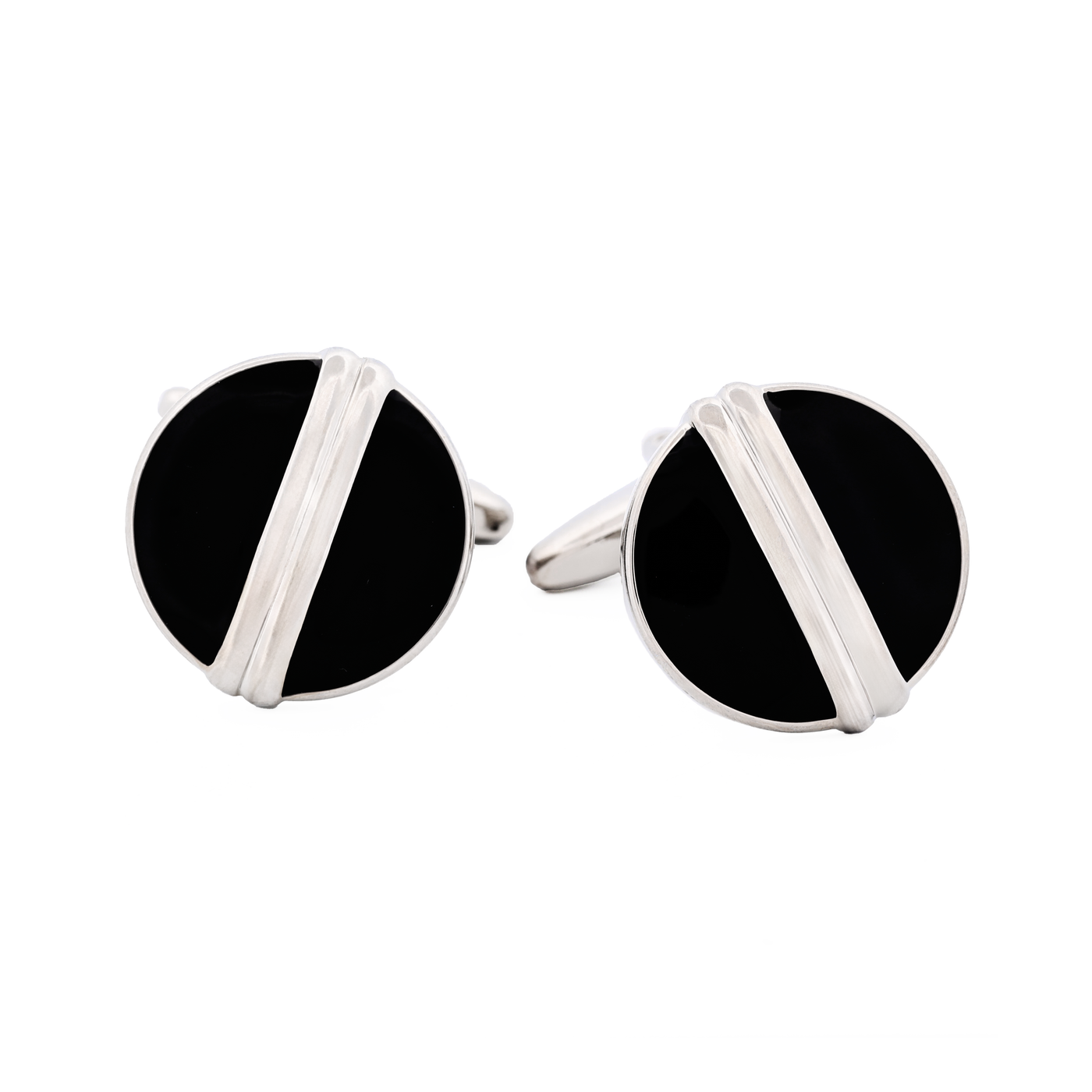 Rhodium Black Cufflinks