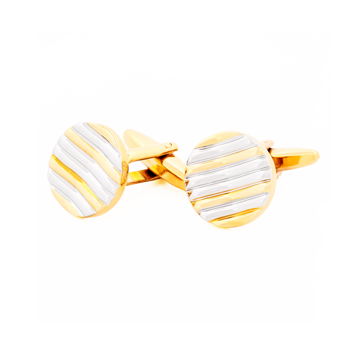 Gold Rhodium Plated Cufflinks
