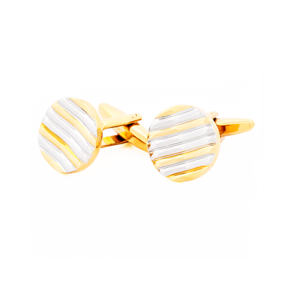 Gold Rhodium Plated Cufflinks