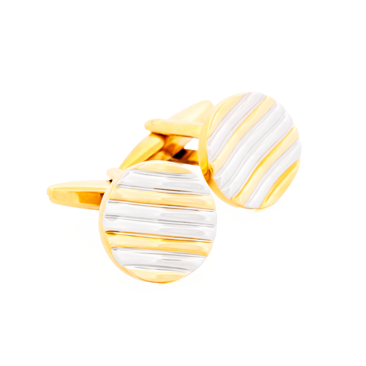 Gold Rhodium Plated Cufflinks