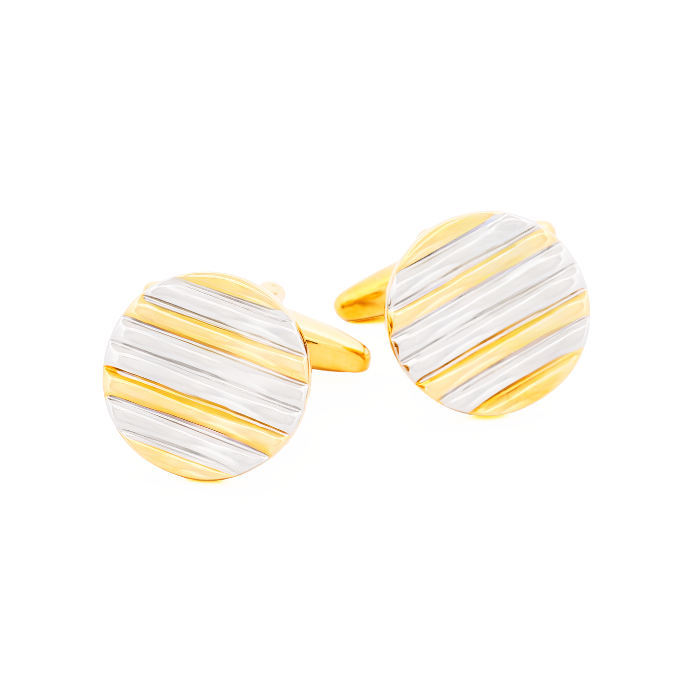 Gold Rhodium Plated Cufflinks