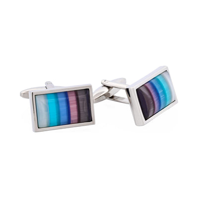 Multi Coloured Cat’s Eye Cufflinks