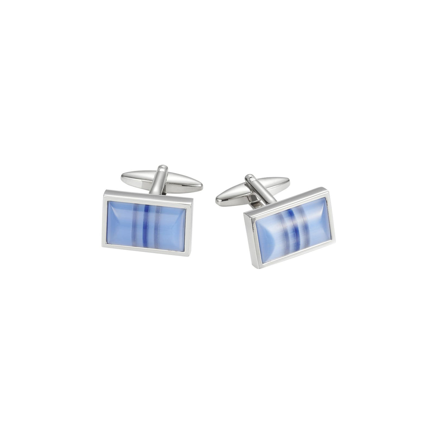 Multi Coloured Cat's Eye Cufflinks
