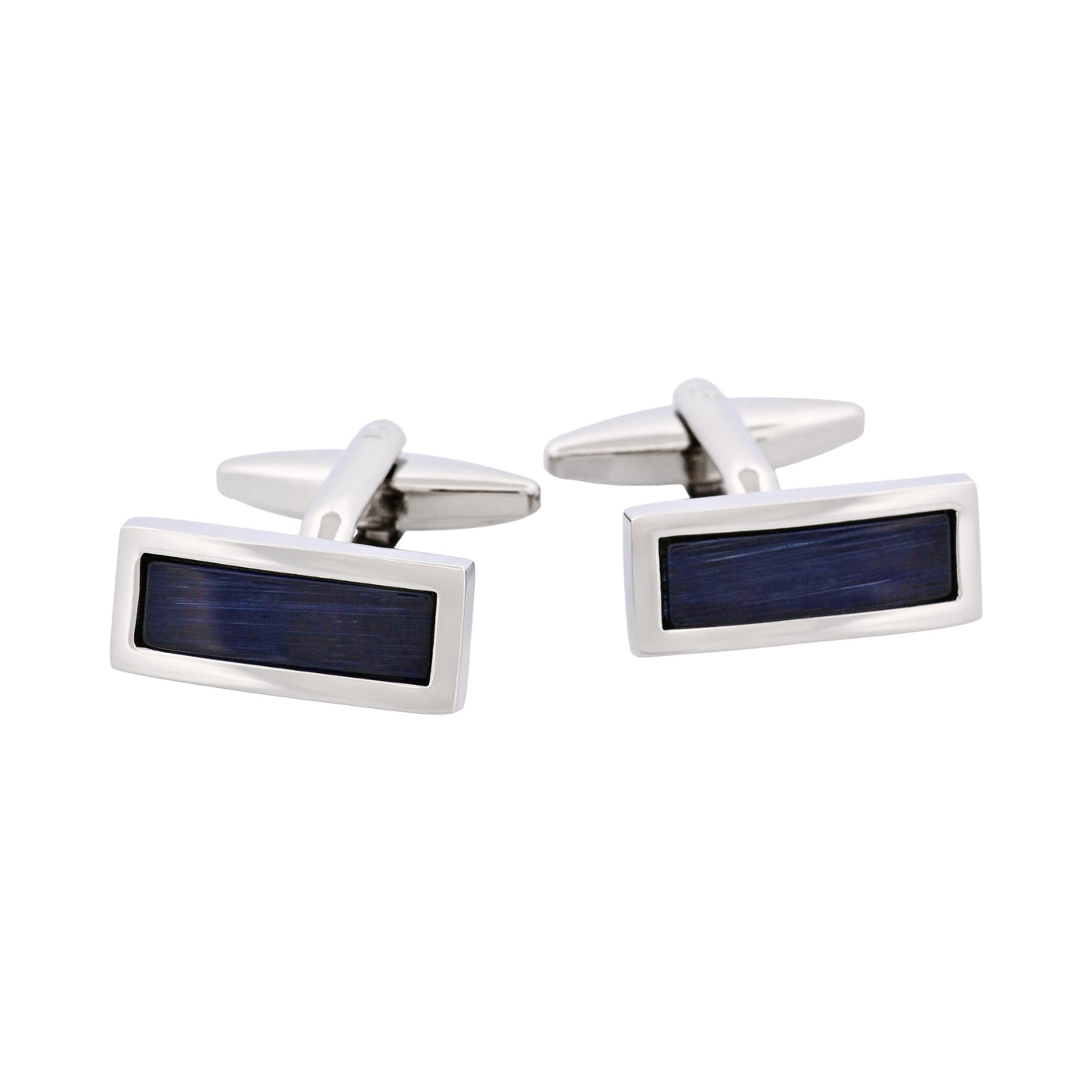 Cat's eye Cufflinks Navy