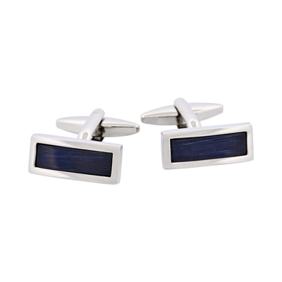 Cat's eye Cufflinks Navy