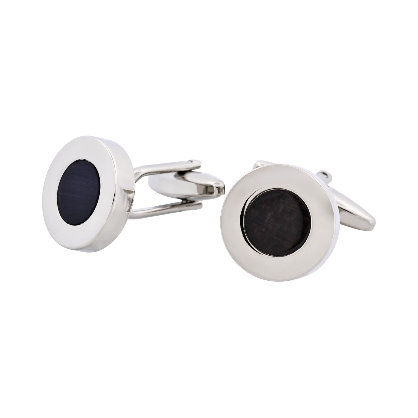 Black cat's eye Cufflinks