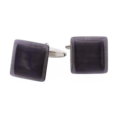 Black Square Cat’s Eye Cufflinks