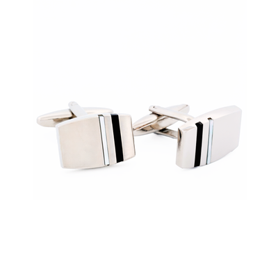 Mother Of Pearl Onyx Cufflinks