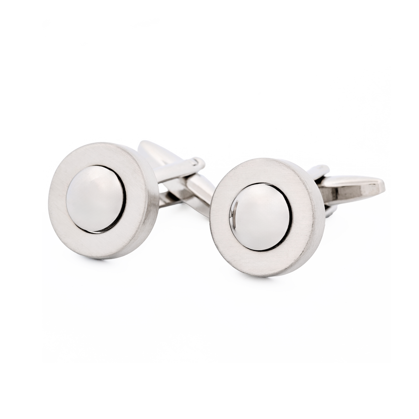 Rhodium Plated Cufflinks