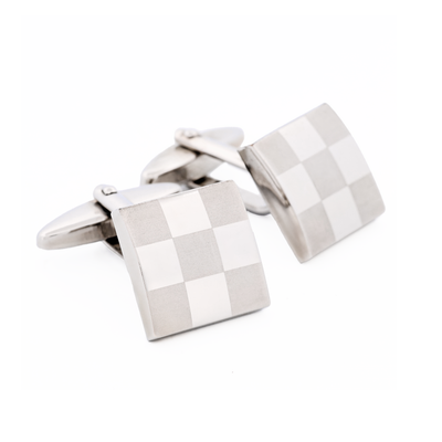 Rhodium Plated Cufflinks